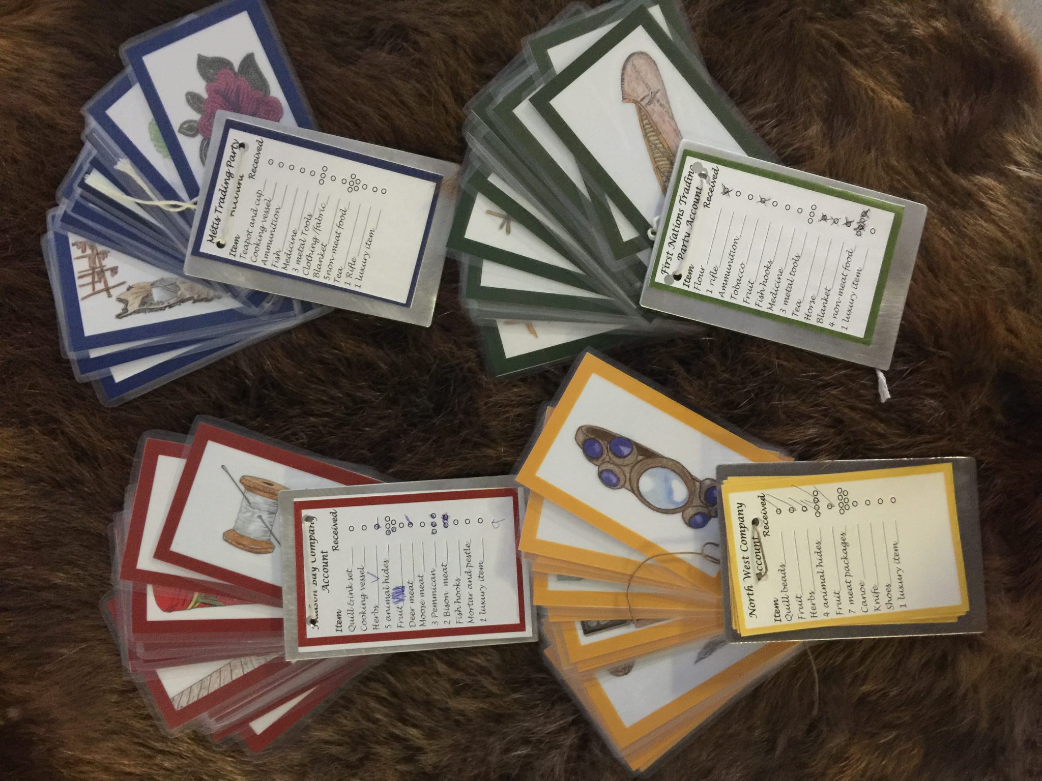 Trappers and Traders: A Fur Trade Card Game